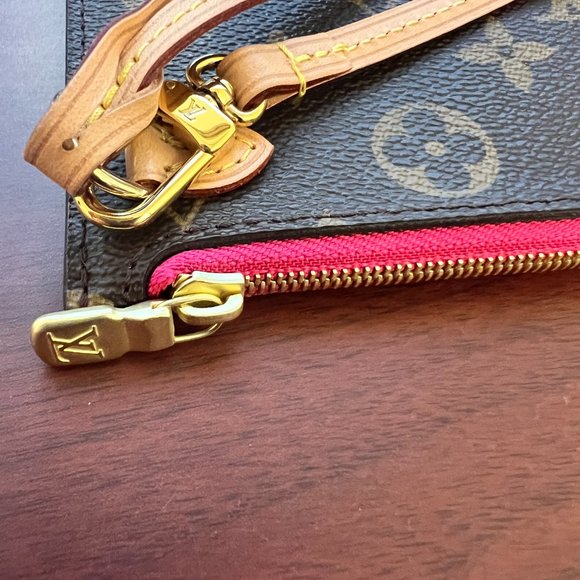 Louis Vuitton Monogram Brown and Gold Wristlet - Picture 12 of 13